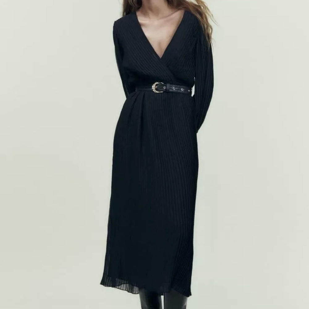 Pleated Zara Dress